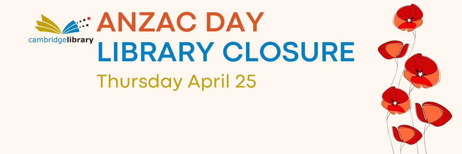 Library closed for ANZAC-DAY-2024